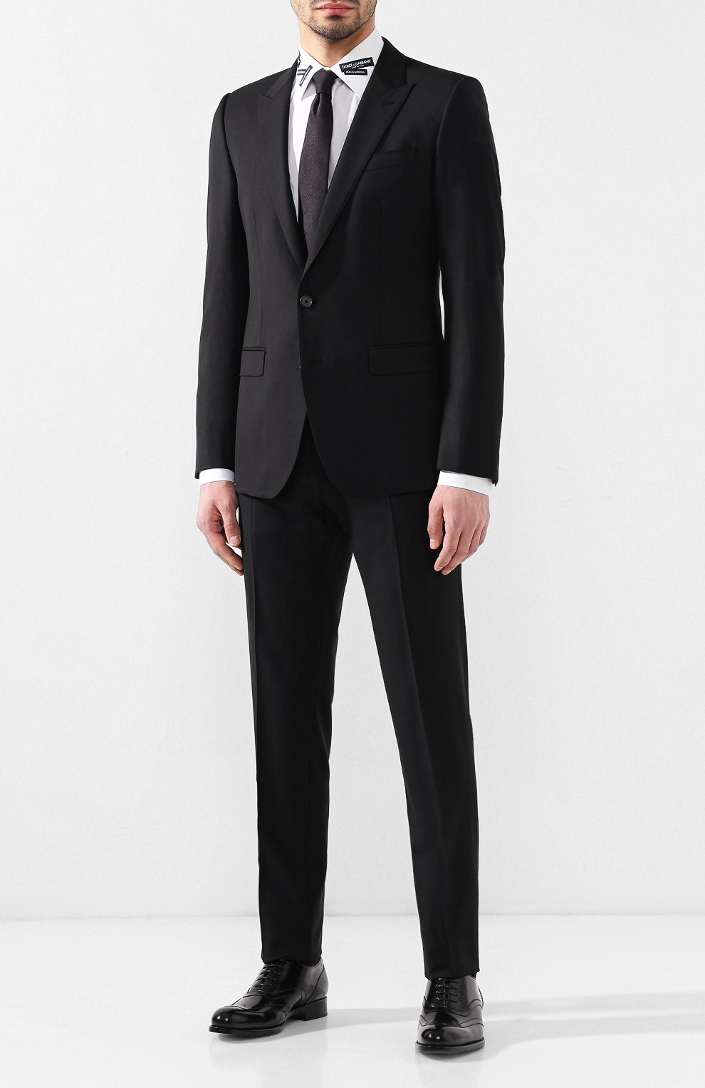 Хлопковая рубашка DOLCE & GABBANA, арт. G5FT7Z/FU5K9, фото 2