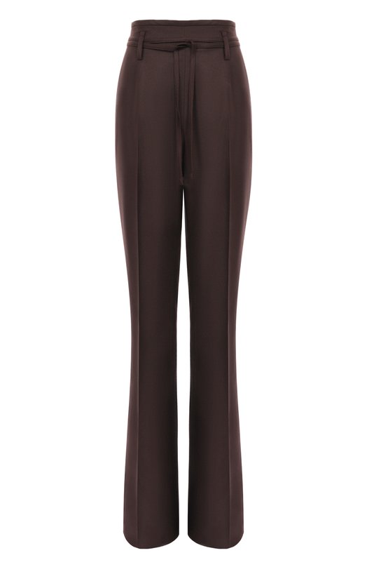 Шелковые брюки MVST M25.1PW.T004/ZEGNA Коричневый M25.1PW.T004/ZEGNA