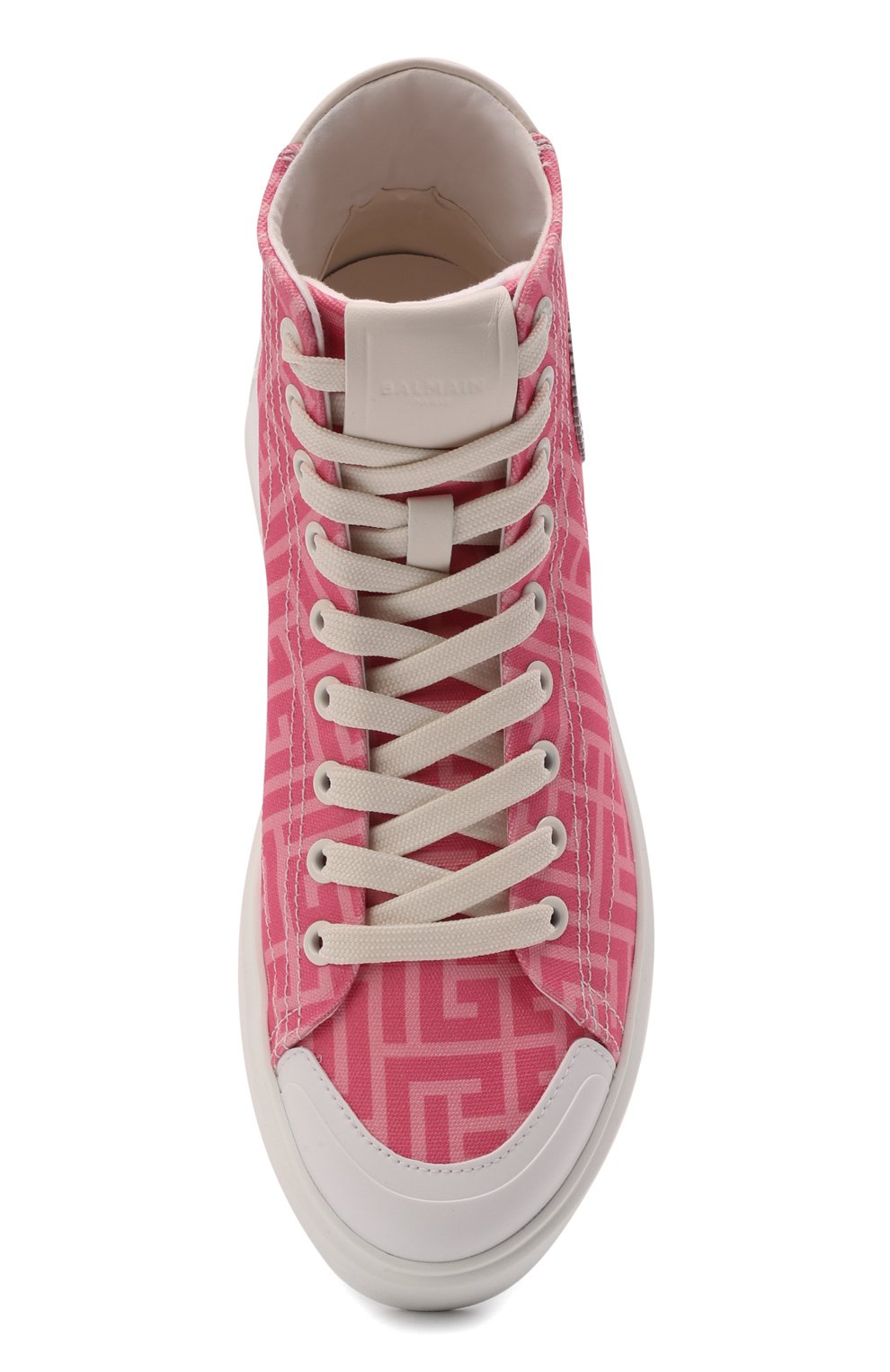Текстильные кеды b-court balmain x barbie BALMAIN, арт. XN4VG691/TCMB, фото 6