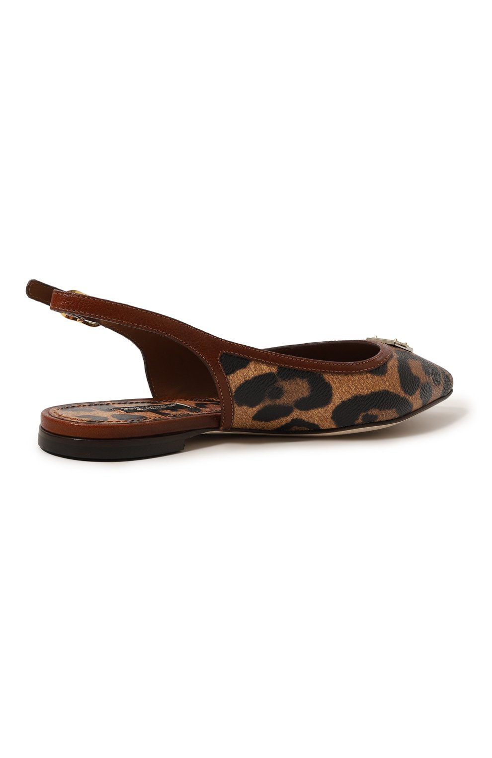 Комбинированные балетки DOLCE & GABBANA, арт. CG0455/AW384, фото 3