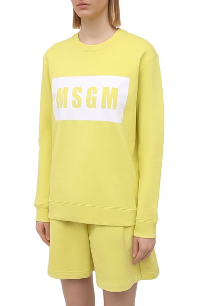 Хлопковый свитшот MSGM, арт. 3041MDM96 217299, фото 3