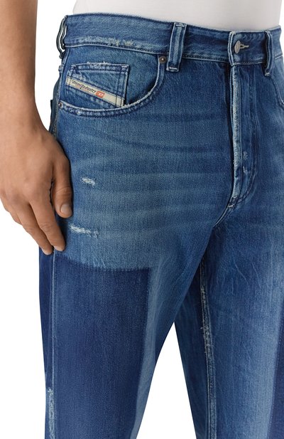 Джинсы 2024 d-macs DIESEL синего цвета по цене 33850 руб., арт. A18974/09M52, фото 5 Джинсы 2024 d-macs DIESEL, арт. A18974/09M52, фото 5