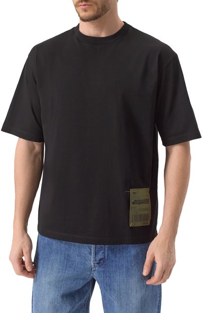 Хлопковая футболка DSQUARED2, арт. S74GD1406/S23009, фото 3