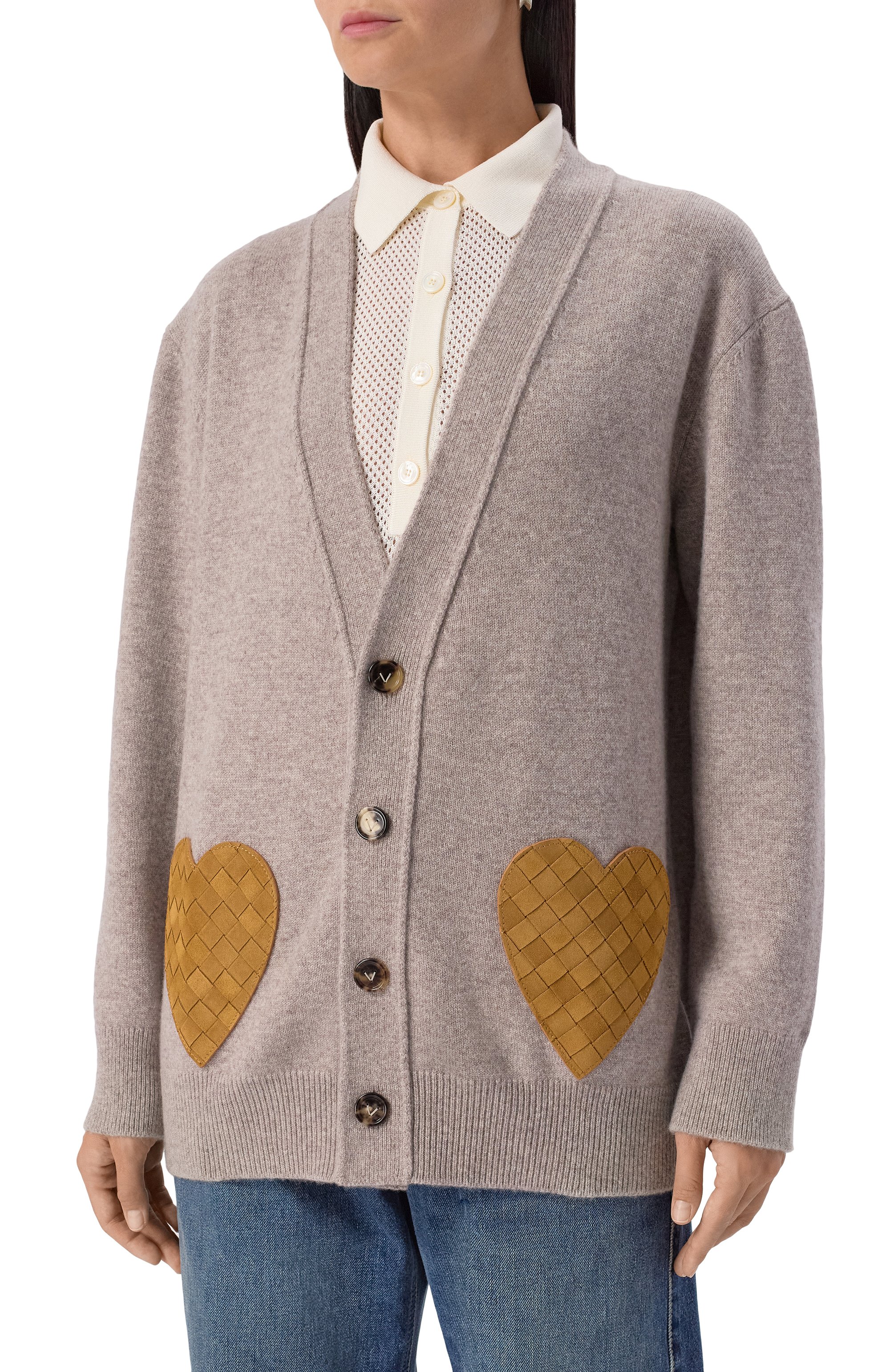 Кашемировый кардиган BOTTEGA VENETA, арт. 838109/V2MM0, фото 3