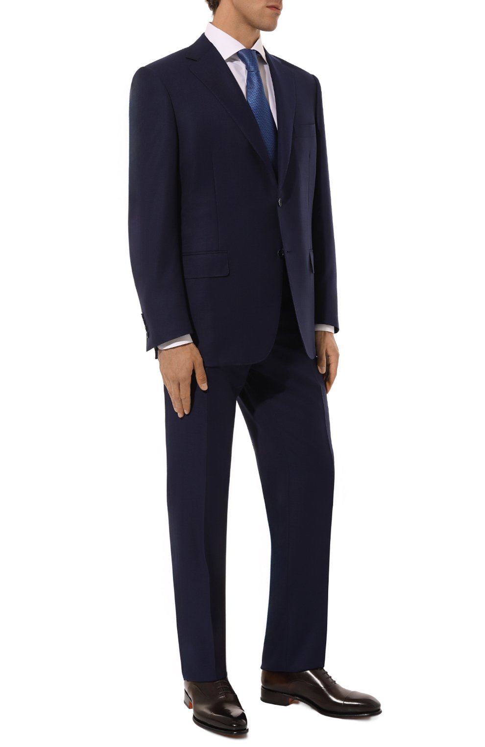 Кожаные оксфорды carter SANTONI, арт. MCCG12621MC1HVSY, фото 2