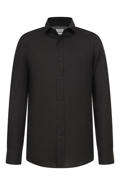 Мужская льняная рубашка BRUNELLO CUCINELLI, арт. MM6840627
