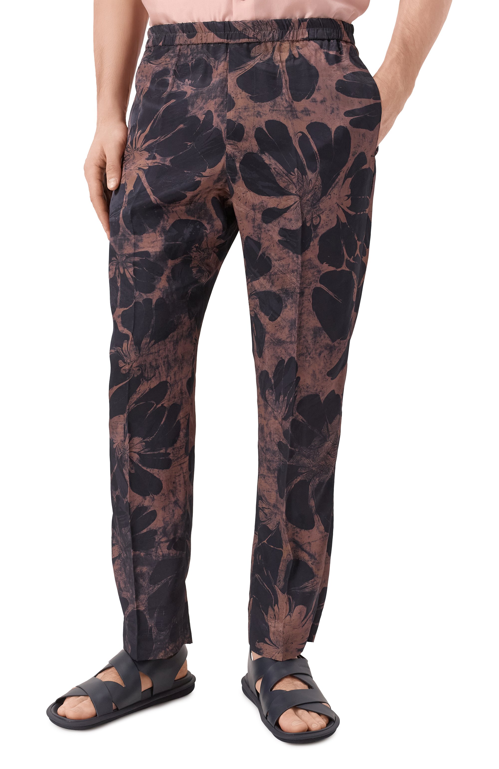 Брюки из вискозы DRIES VAN NOTEN, арт. 251-020936-1027, фото 3