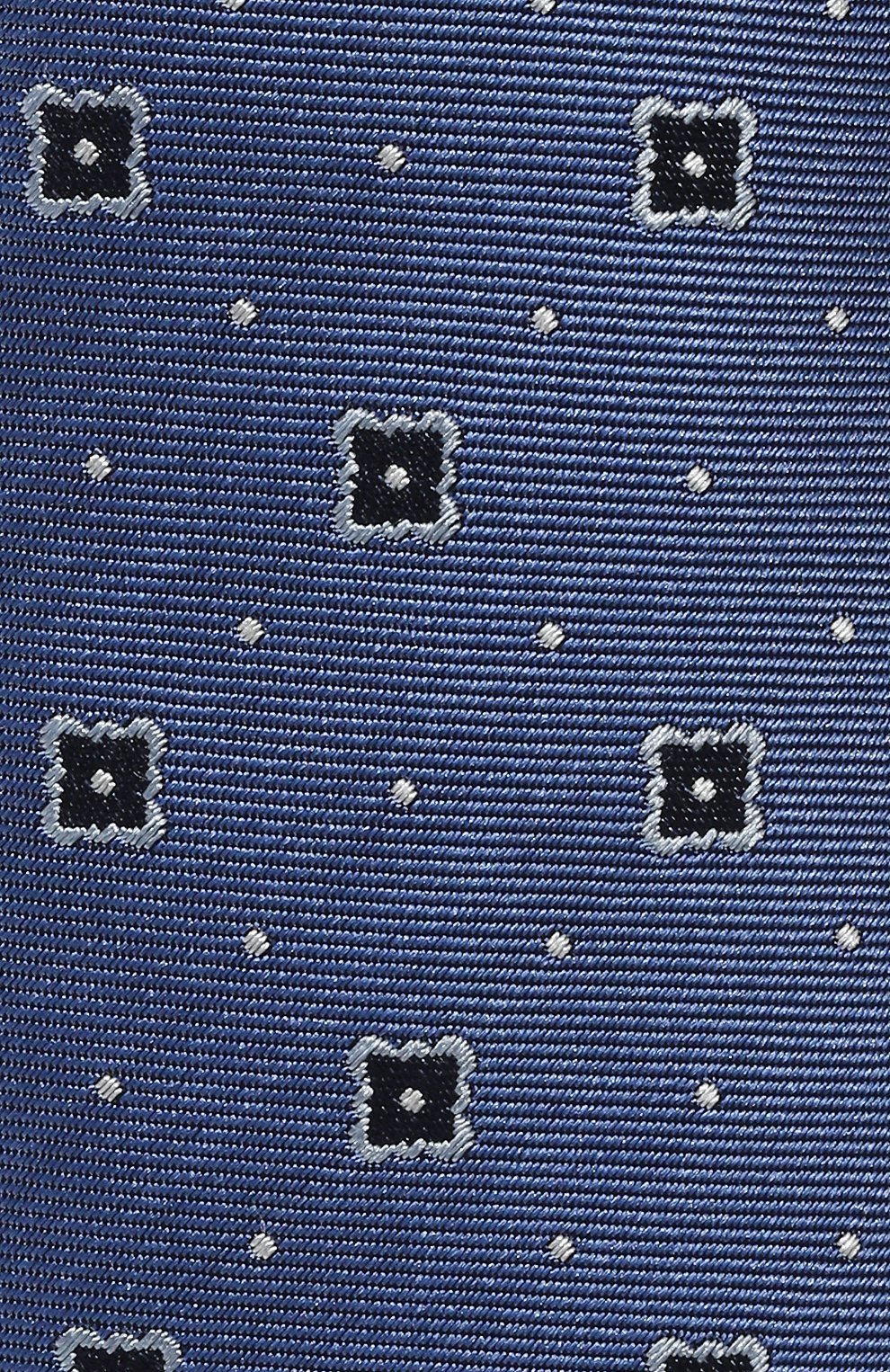 Шелковый галстук CANALI синего цвета по цене 15450 руб., арт. 18/HJ03953, фото 4 Шелковый галстук CANALI, арт. 18/HJ03953, фото 4