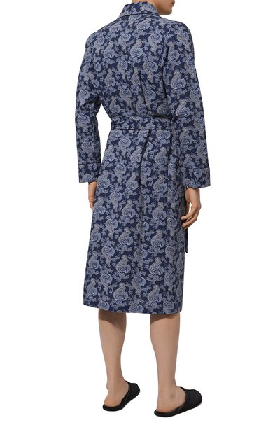 Хлопковый  халат ROBERTO RICETTI, арт. VESTAGLIA R0BE LUNGA/0R03214, фото 4