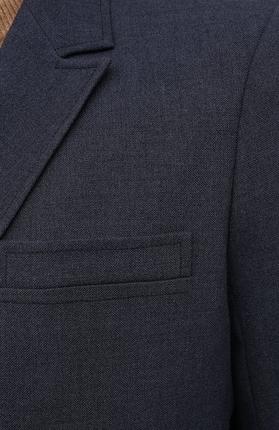 Пиджак из шерсти и вискозы JACQUEMUS синего цвета по цене 81800 руб., арт. 206JA01/120390, фото 5 Пиджак из шерсти и вискозы JACQUEMUS, арт. 206JA01/120390, фото 5