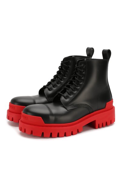 Кожаные ботинки strike BALENCIAGA, арт. 589338/WA967, фото 1