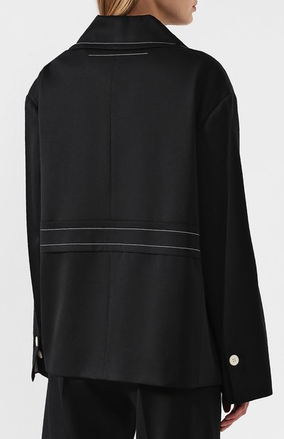 Жакет с контрастной прострочкой MM6, арт. S52BN0035/S47848, фото 4
