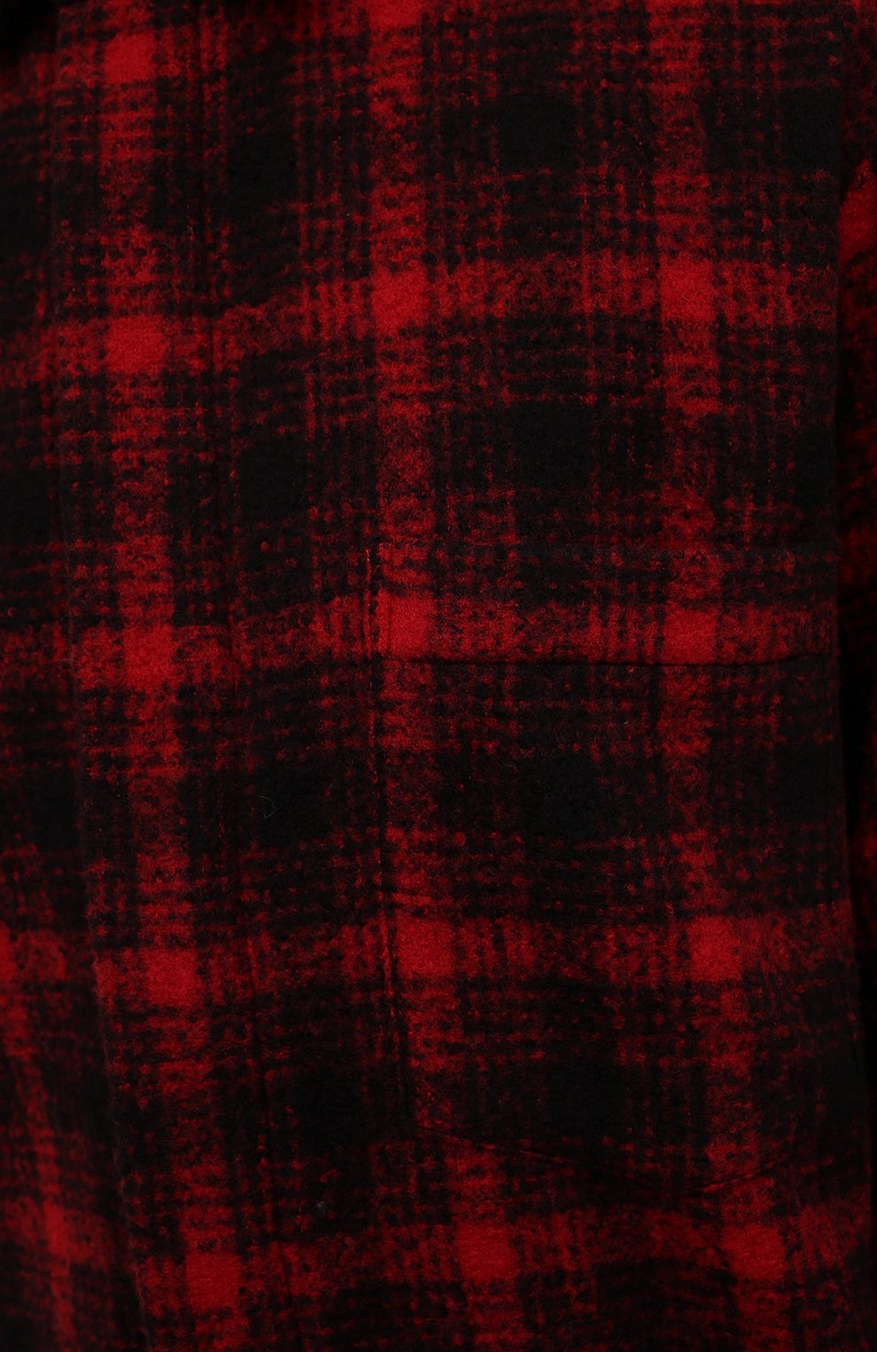 Шерстяная рубашка DESTIN красного цвета по цене 35450 руб., арт. D5W1/WALRUS C0LR, фото 5 Шерстяная рубашка DESTIN, арт. D5W1/WALRUS C0LR, фото 5