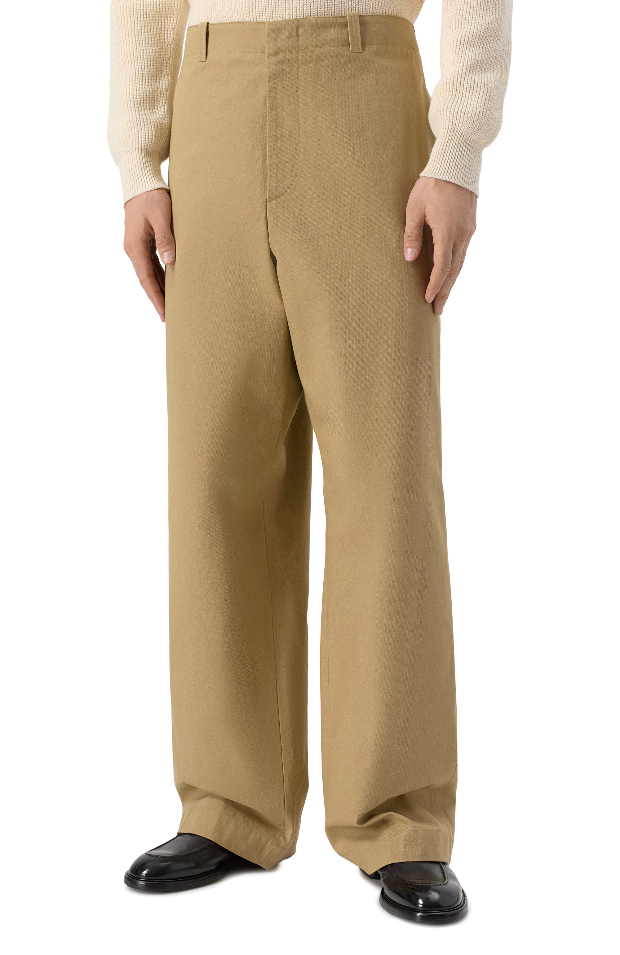 Хлопковые брюки JIL SANDER, арт. J47KA0269-J45267, фото 3