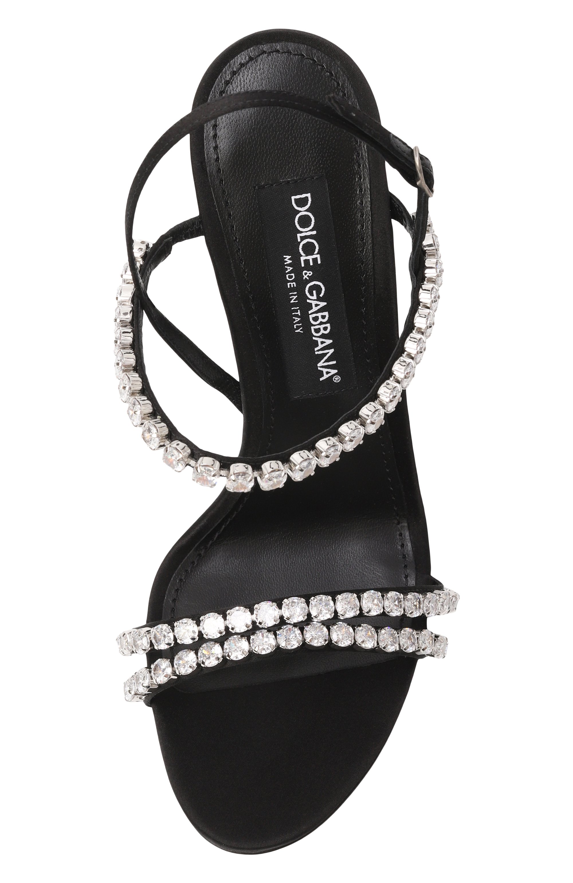 Текстильные босоножки keira 105 DOLCE & GABBANA, арт. CR1925/AT399, фото 6