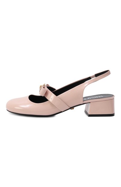 Лакированные туфли gianni ribbon 35 VERSACE, арт. 1018457/D2VE, фото 4