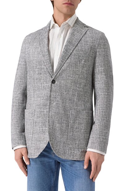 Хлопковый пиджак CIRCOLO 1901, арт. CN4744, фото 5