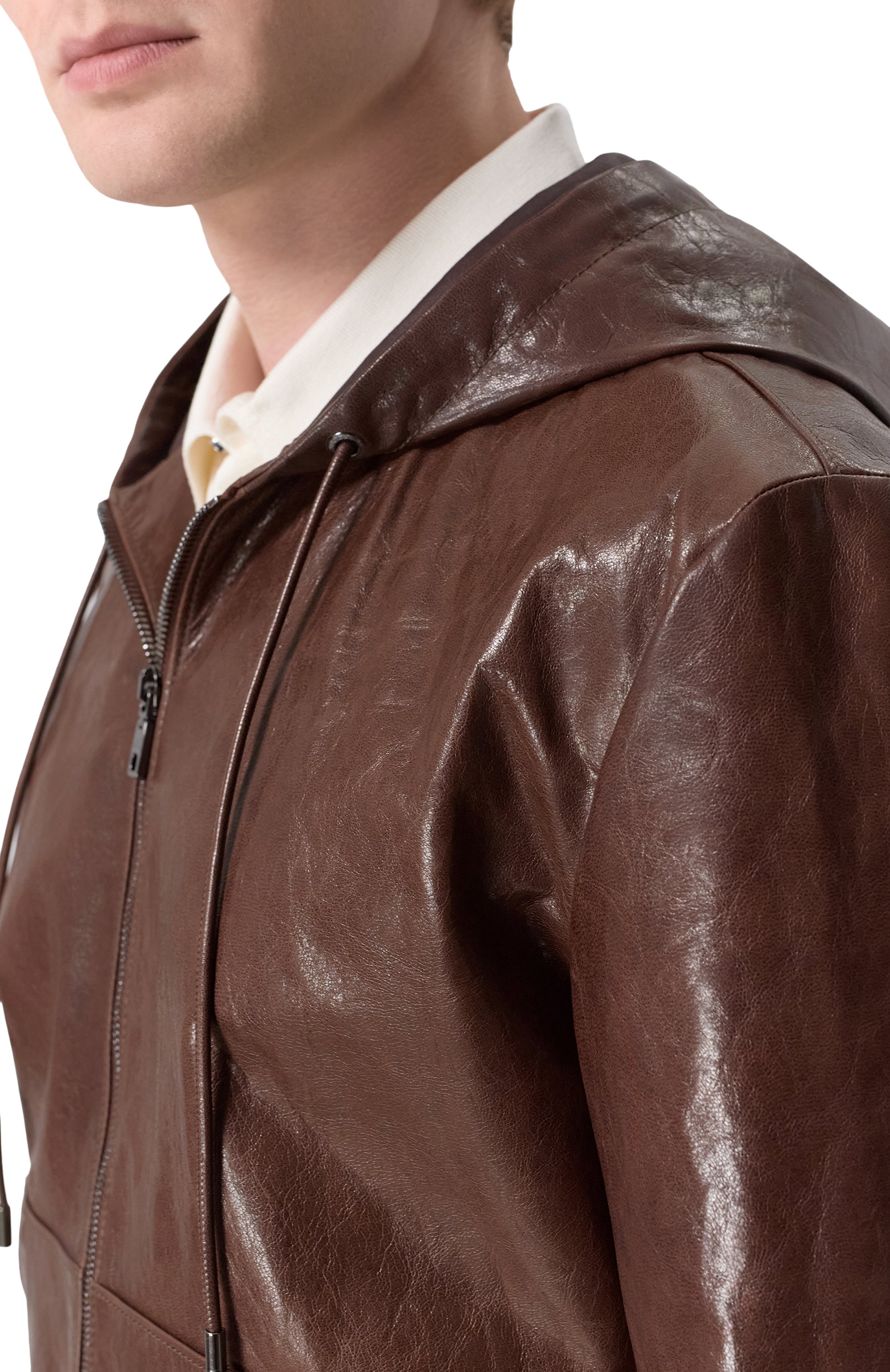 Кожаный бомбер DOLCE & GABBANA, арт. G9BIIL/HULY2, фото 5