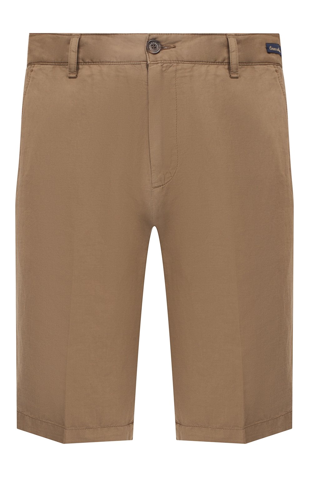 Шорты из смеси хлопка и льна PAUL&SHARK, арт. E19P4142, фото 1