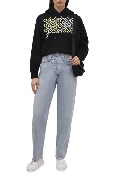 Хлопковое худи kenzo sport KENZO, арт. FC52SW7774MS, фото 2