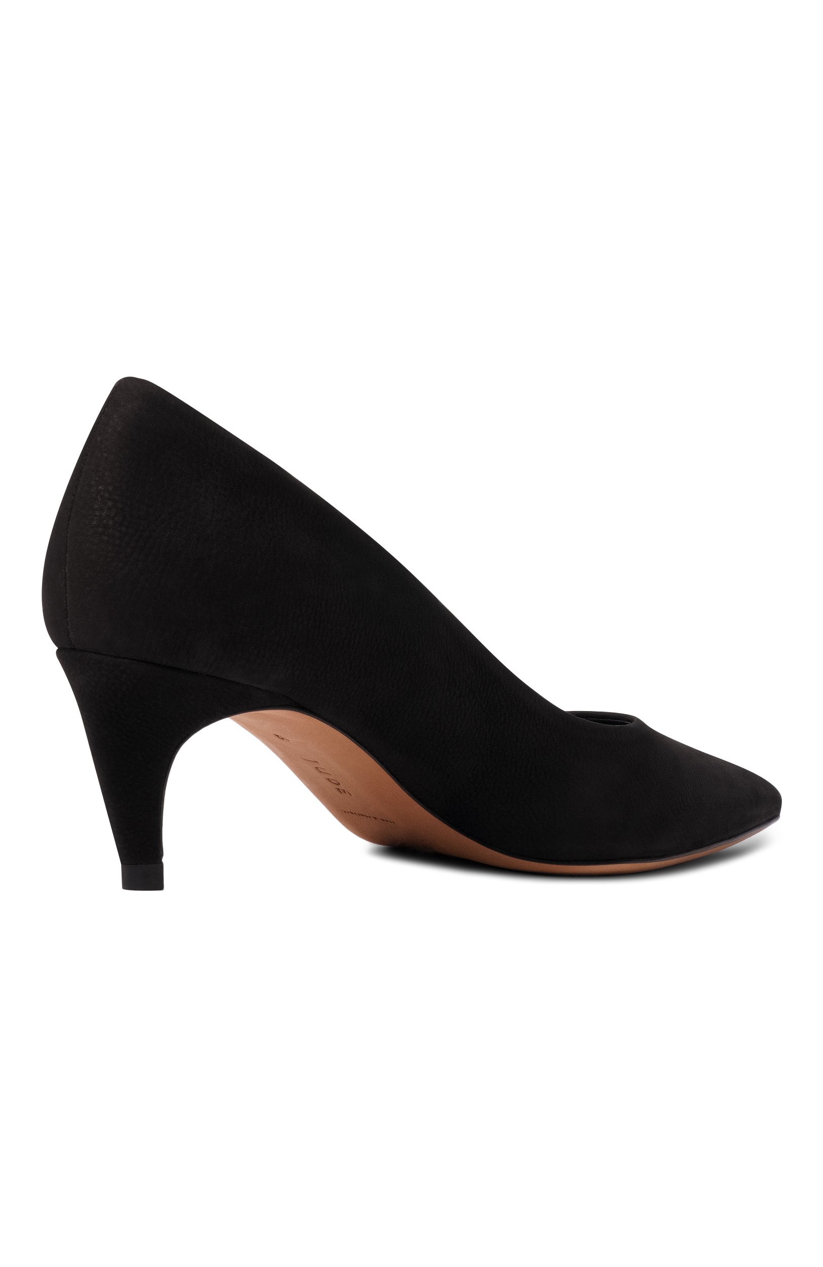 Туфли blade 60 из нубука JUDE черного цвета по цене 62100 руб., арт. BLADE PUMP/NUBUCK LEATHER, фото 5 Туфли blade 60 из нубука JUDE, арт. BLADE PUMP/NUBUCK LEATHER, фото 5