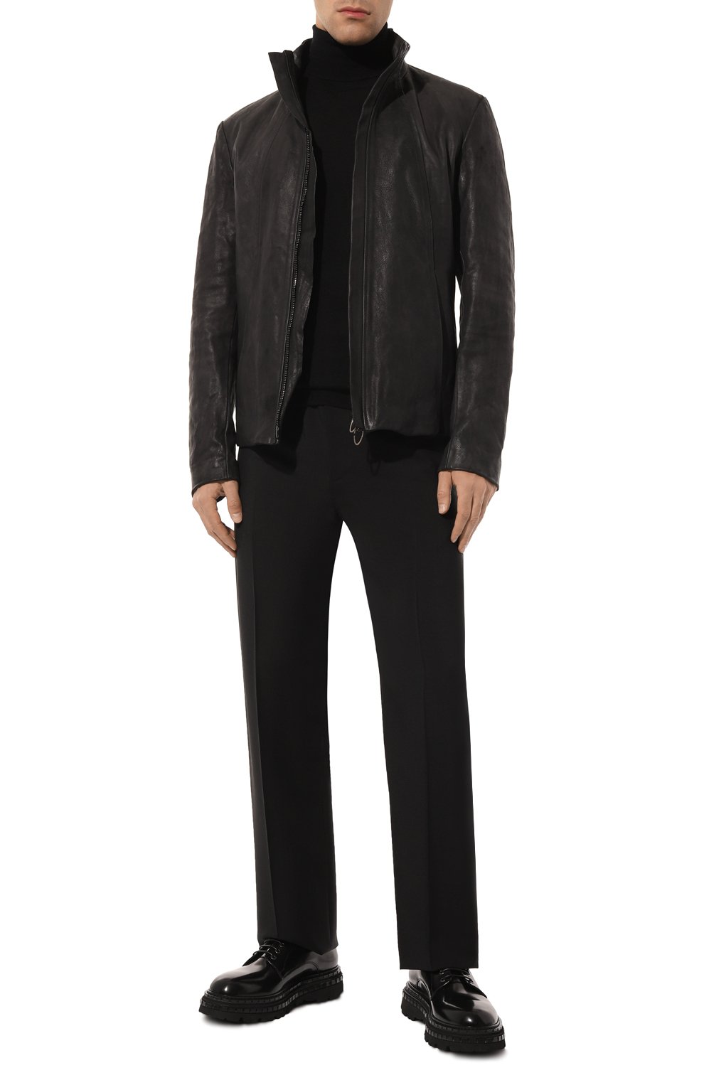 Кожаная куртка DANIELE BASTA, арт. DB1141X01GR, фото 2