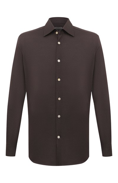 Хлопковая рубашка KITON, арт. UCIH07147, фото 1