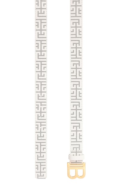 Ремень BALMAIN белого цвета по цене 25950 руб., арт. BW0Q31, фото 2 Ремень BALMAIN, арт. BW0Q31, фото 2