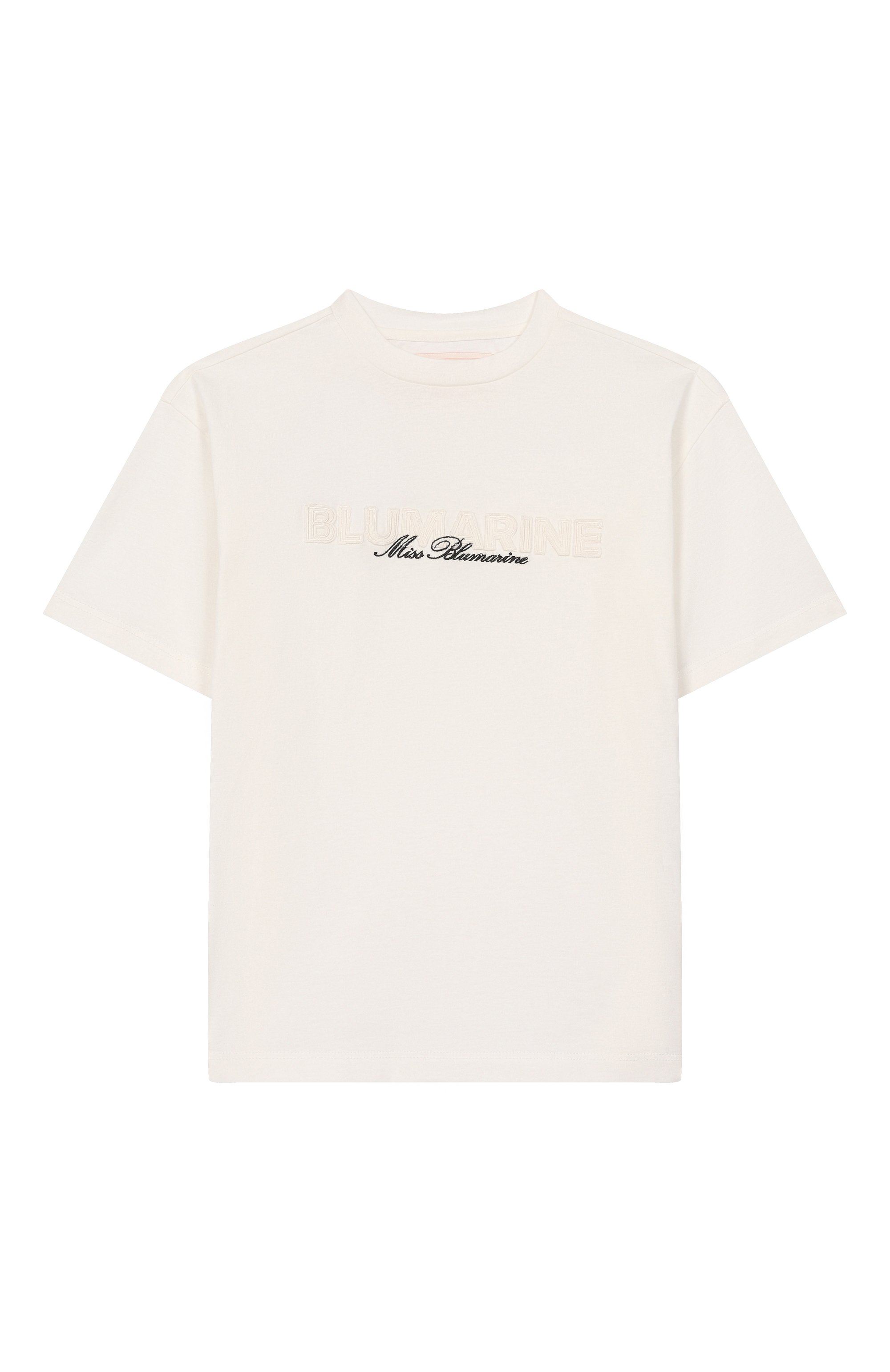Хлопковая футболка BLUMARINE, арт. BFTS0250/JF031, фото 1