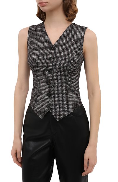 Комбинированный жилет DOLCE & GABBANA, арт. F79H6T/FMMFU, фото 3