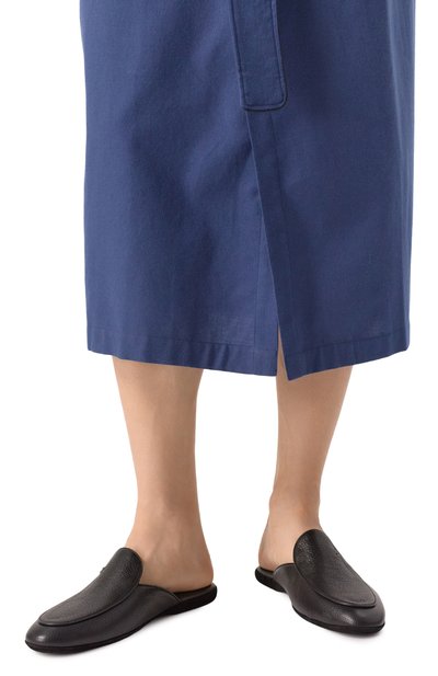 Кожаные домашние туфли STEFANO RICCI, арт. UL01_P739/SK, фото 3