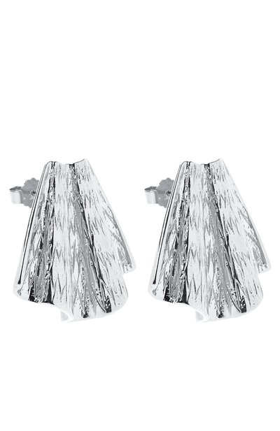 Серьги flamenco SEVENWORLDS серебряного цвета по цене 26900 руб., арт. SW827/2, фото 3 Серьги flamenco SEVENWORLDS, арт. SW827/2, фото 3