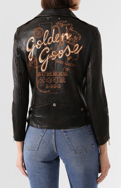 Кожаная куртка GOLDEN GOOSE DELUXE BRAND, арт. G36WP036.A4, фото 4