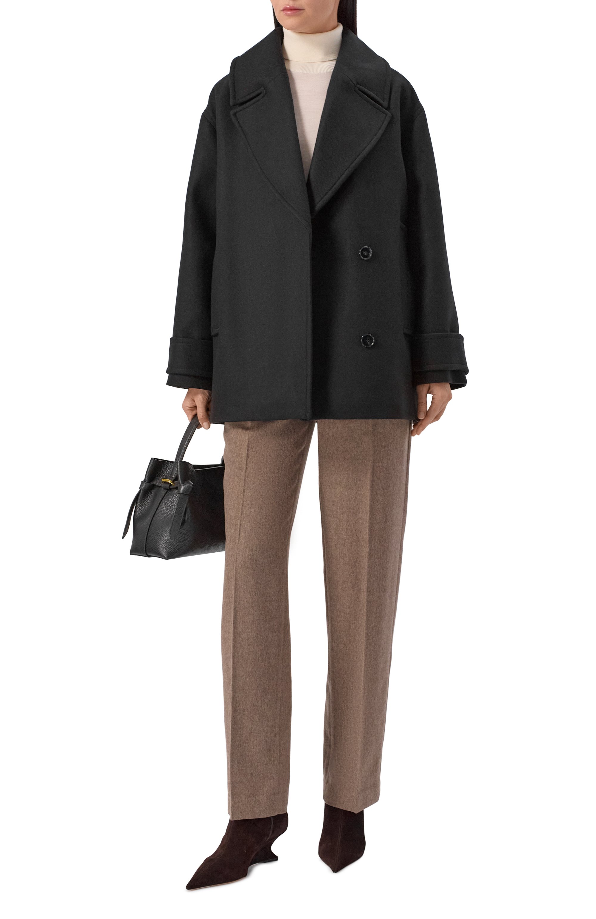 Полупальто из шерсти и кашемира IVY OAK, арт. I0111161/CARLY, фото 2