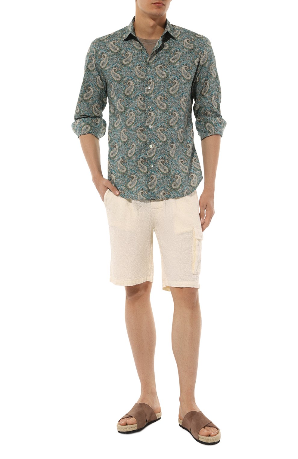 Хлопковая рубашка MC2 SAINT BARTH, арт. STBM/SIKELIA/01183F, фото 2