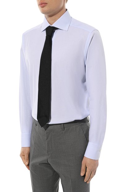 Хлопковая сорочка ZEGNA, арт. 601037A6/9MS0BA, фото 4