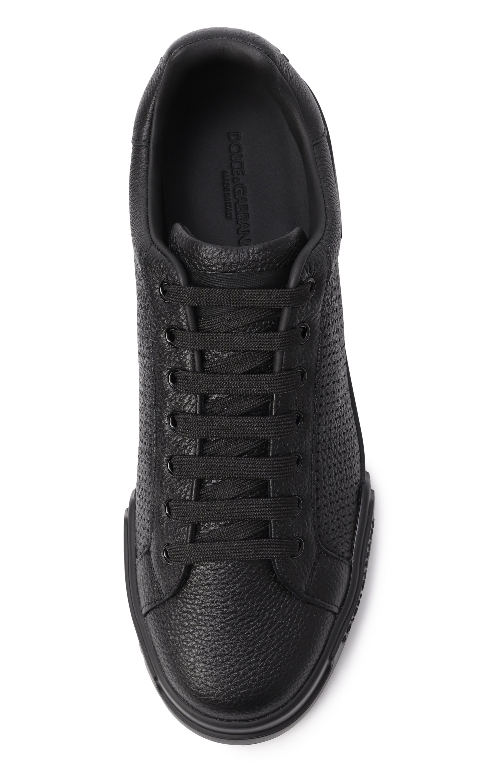 Кожаные кеды portofino light strobel DOLCE & GABBANA, арт. CS2354/AG093, фото 6