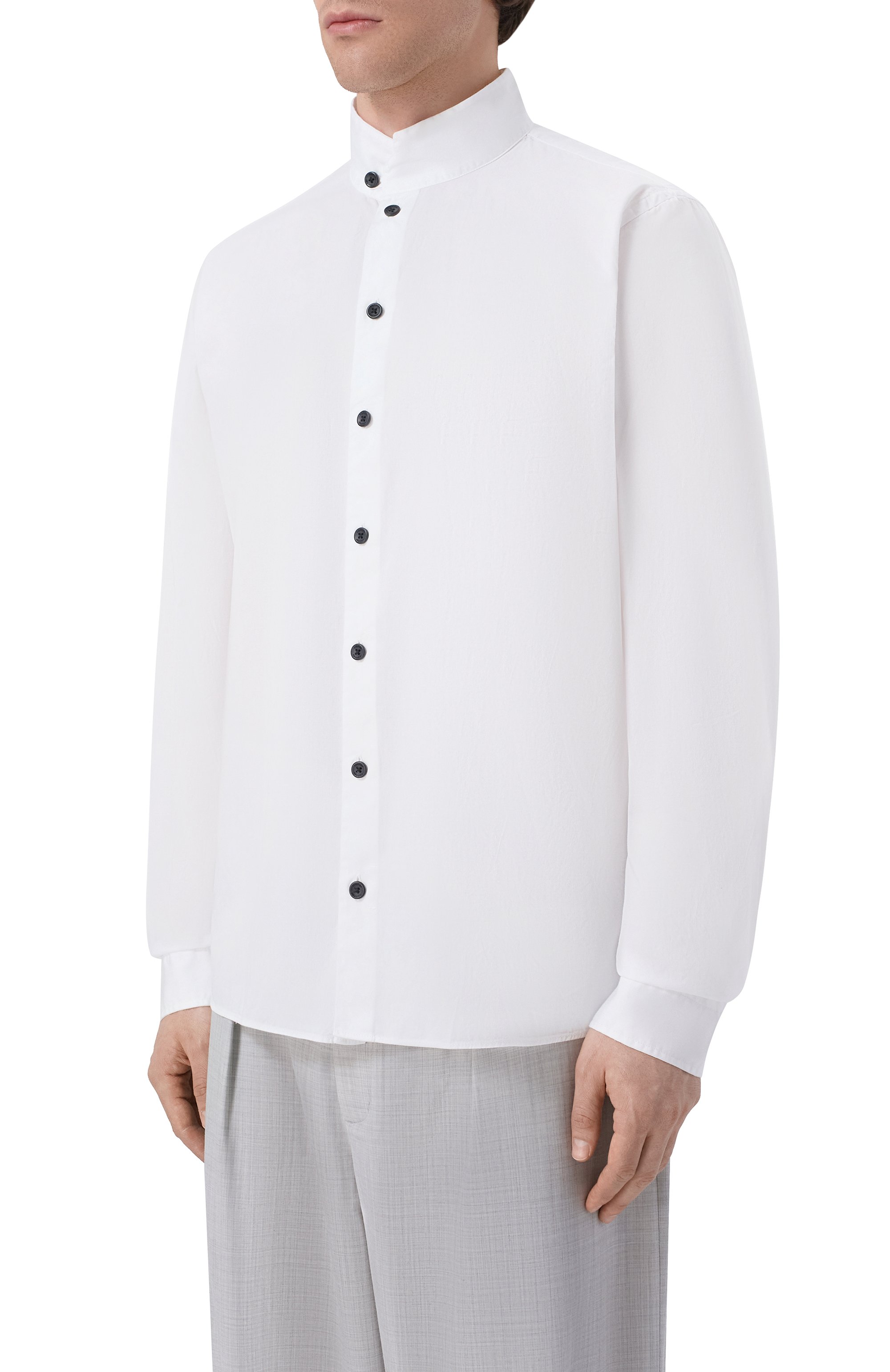 Хлопковая рубашка HANNES ROETHER, арт. MIL29SKE.3030, фото 3