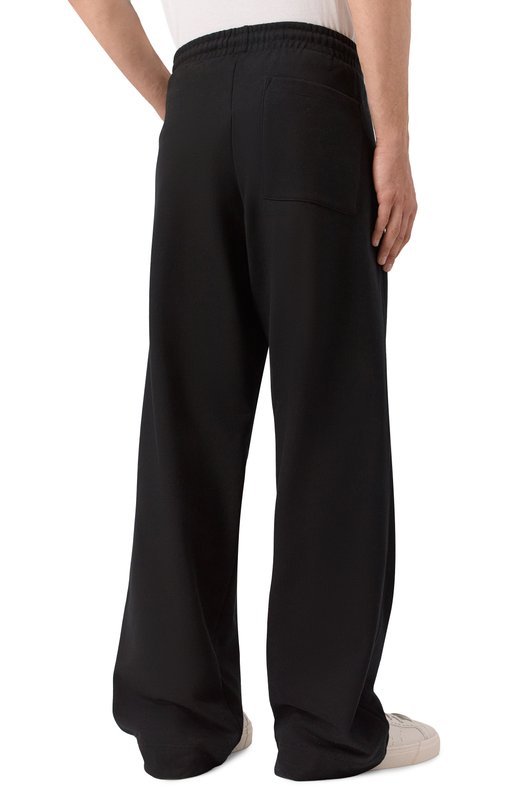 Хлопковые брюки Dries Van Noten 021156-2611-900 Чёрный  021156-2611-900 Фото 4