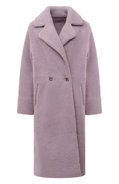 Шуба из овчины METEO YVES SALOMON, арт. 22WMM61399MECL/VI0LETTE PASTEL, фото 1