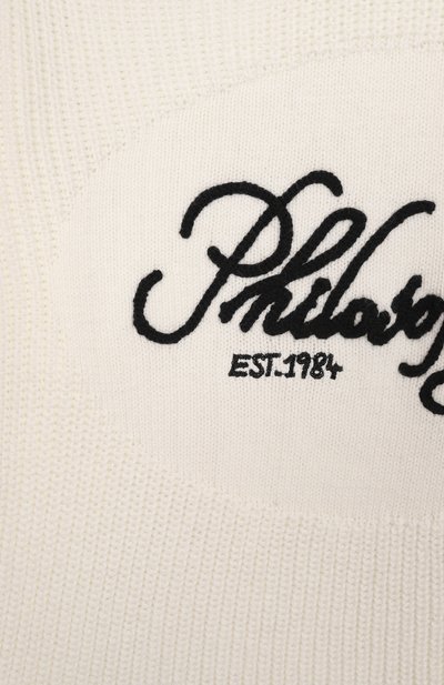 Хлопковый свитер PHILOSOPHY DI LORENZO SERAFINI KIDS, арт. I9E610/5045/4-10, фото 3