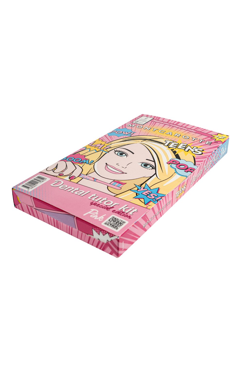 Розовый набор для обучения чистки зубов у подростков и детей 7+ MONTCAROTTE, арт. МСТ912, фото 4