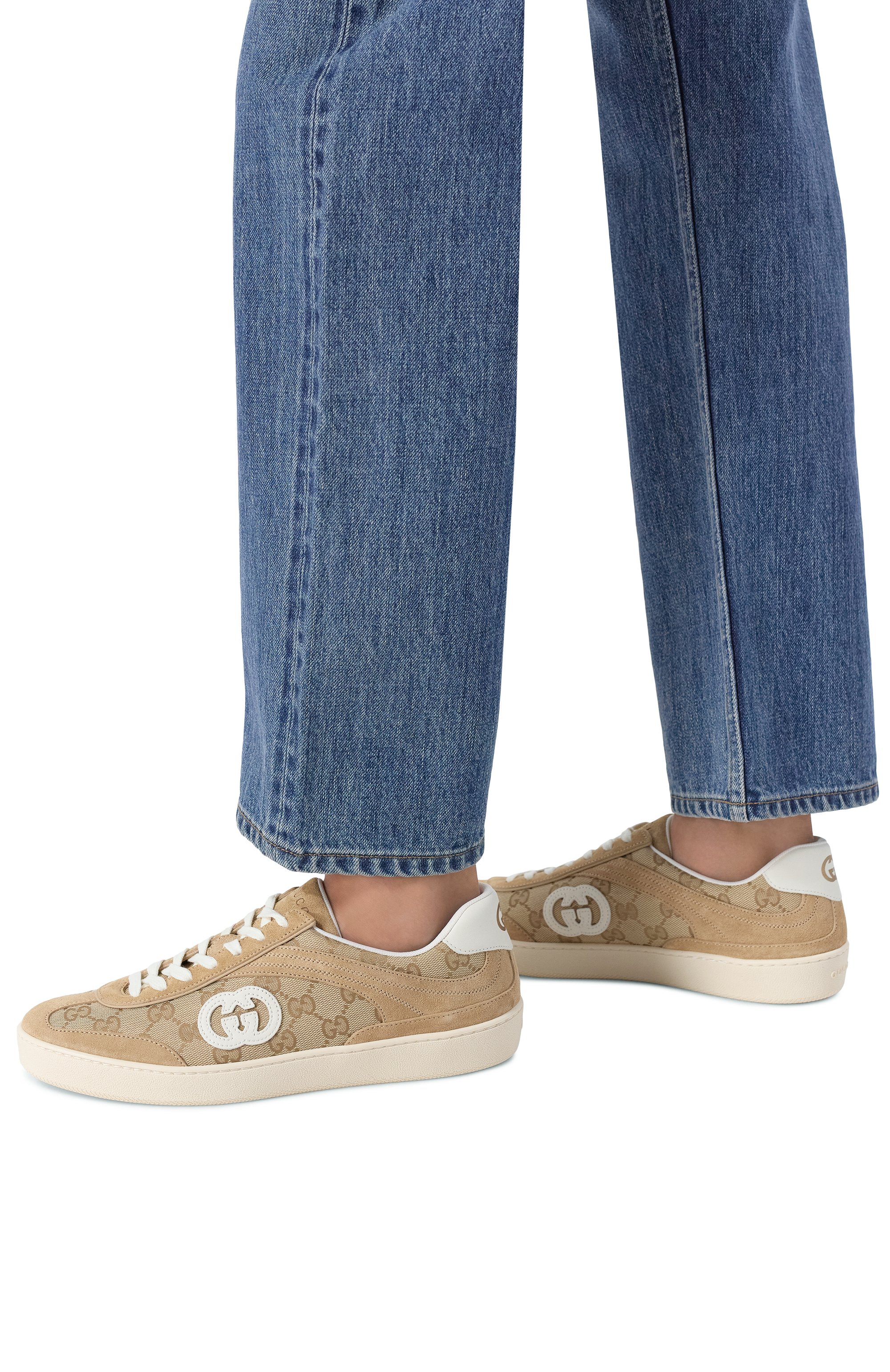 Комбинированные кеды g75 GUCCI, арт. 849465/AAEKX, фото 2