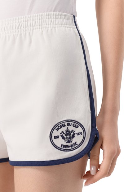 Хлопковые шорты sporty & rich x hotel du cap-eden-roc SPORTY AND RICH, арт. SH05060666WH50, фото 5