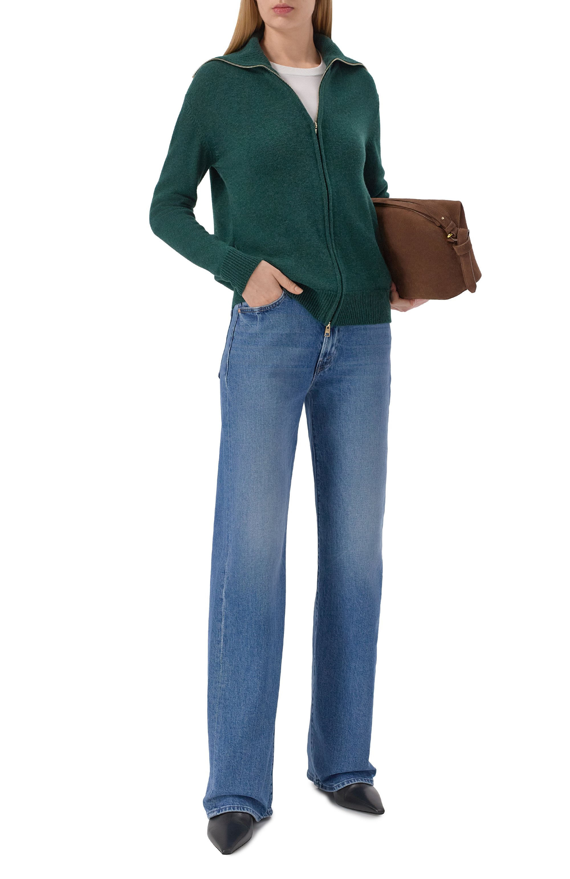 Кардиган из шерсти и кашемира LORENA ANTONIAZZI, арт. FM01A/2472, фото 2