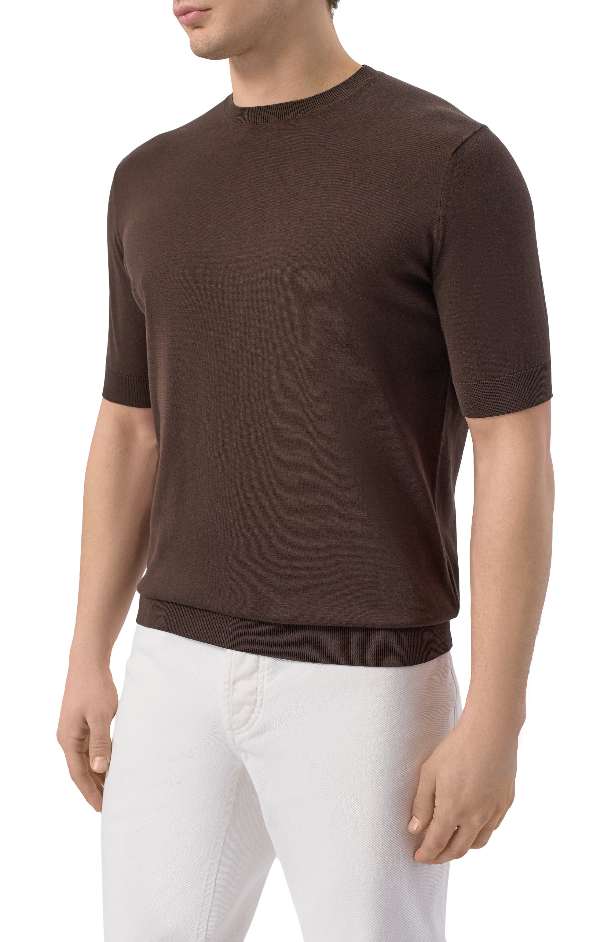 Хлопковый джемпер ANDREA CAMPAGNA, арт. GC1MC/SI18R, фото 3