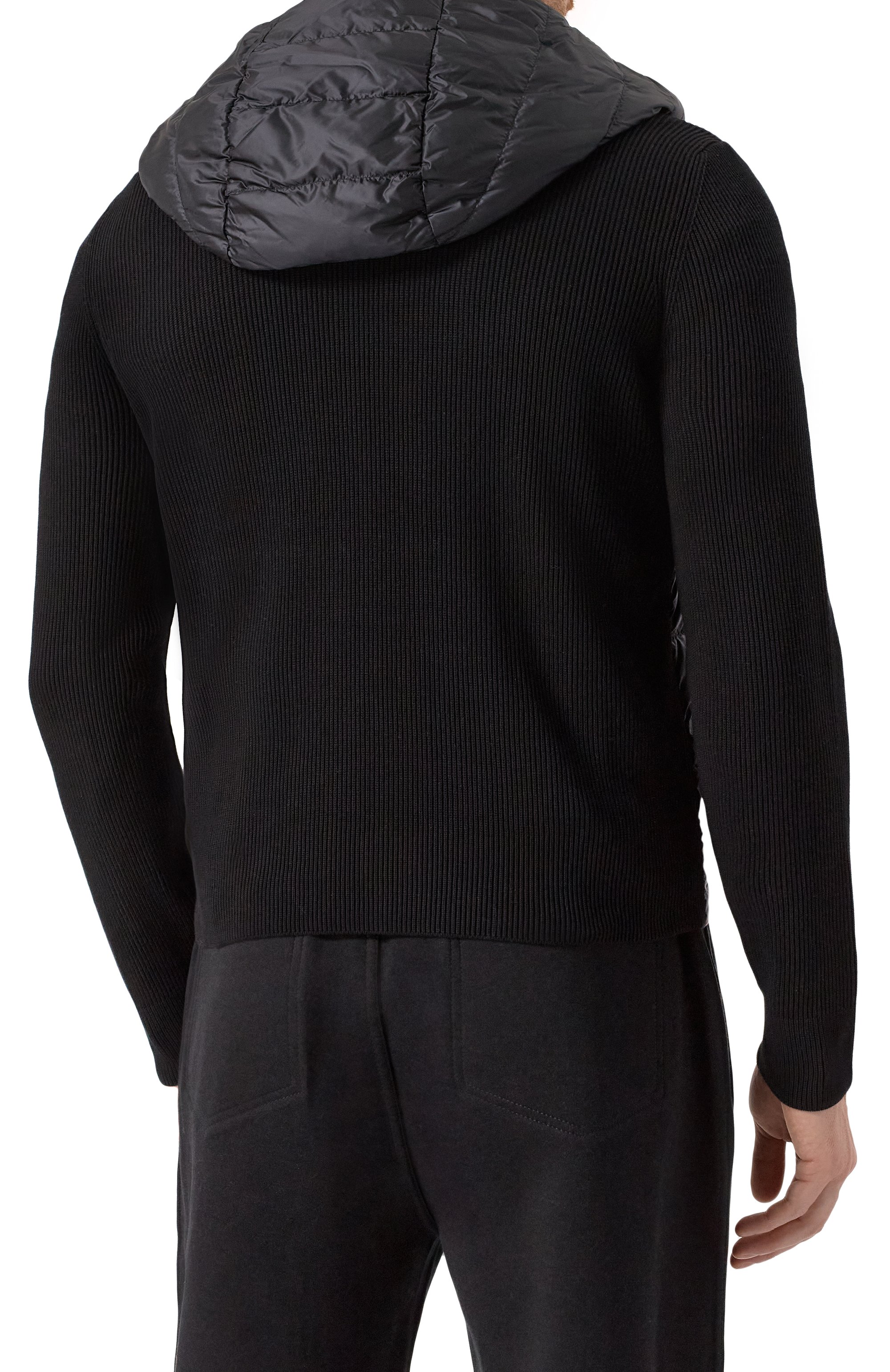 Комбинированный кардиган MONCLER, арт. 9B00005/M1367, фото 4