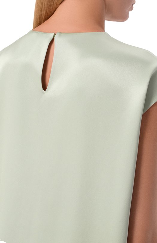Атласный топ MVST M26.2PW.B033/F096 D0UBLE SATIN Зелёный  M26.2PW.B033/F096 D0UBLE SATIN Фото 5