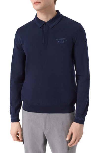 Шерстяное поло boss x porsche BOSS, арт. 50531172, фото 3