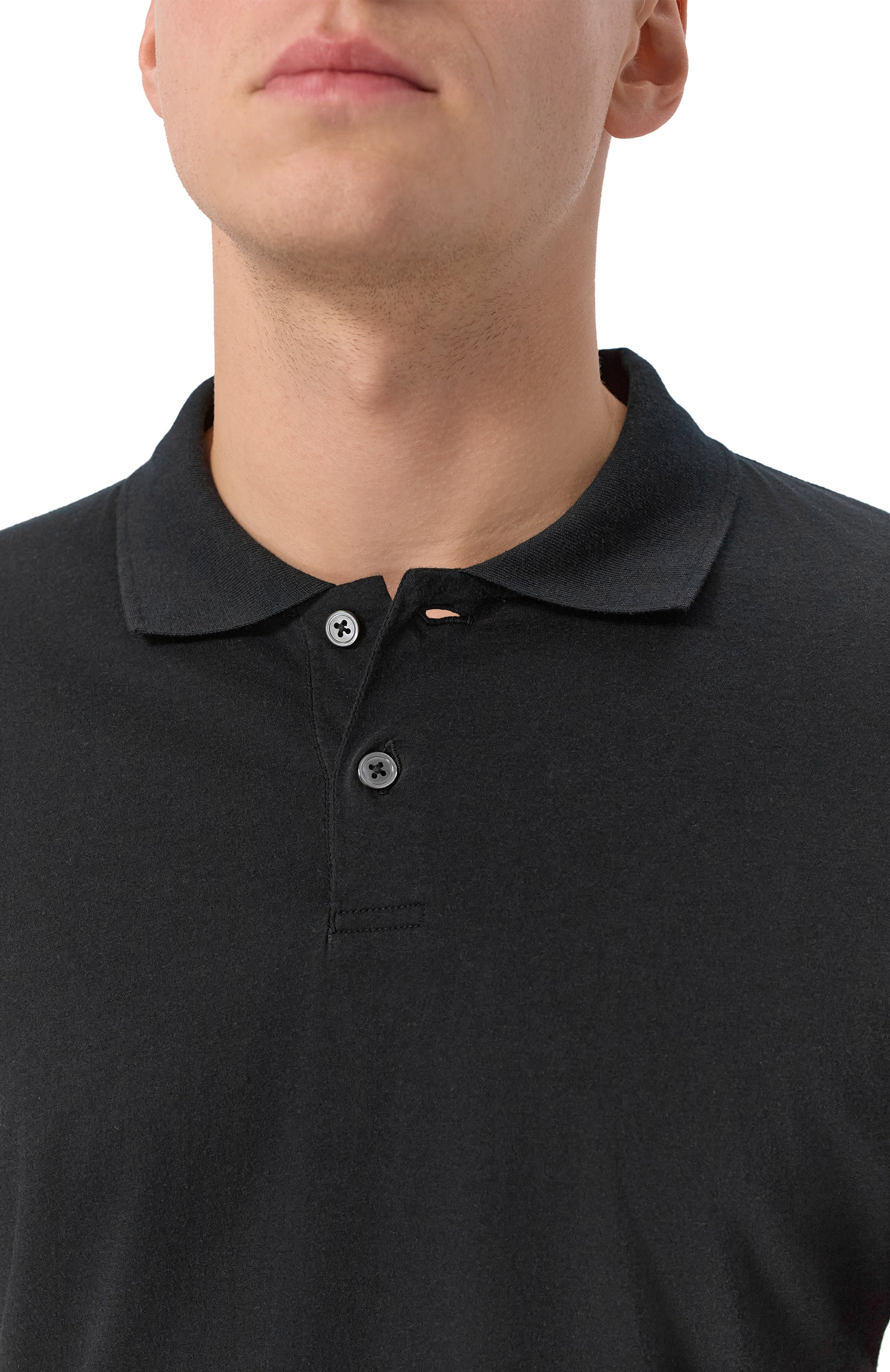 Хлопковое поло JAMES PERSE, арт. MELJ3293S, фото 5